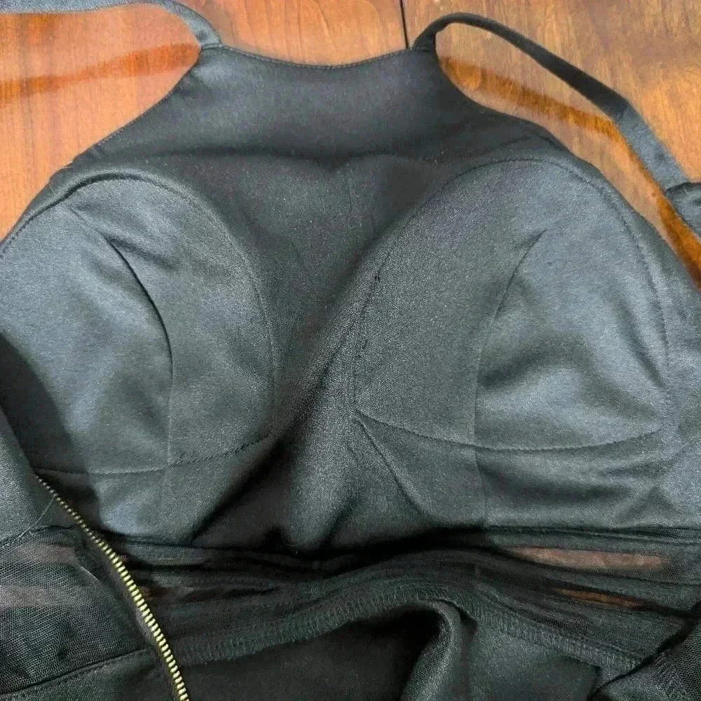 2/$10 Sequin Hearts Halter Cutout Dress - Picture 6 of 8